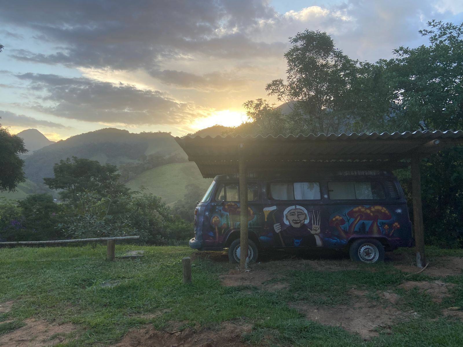 Kombi na Natureza Selvagem